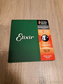 Elixir struny 45 -105 na long scale basgitaru 14077