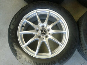 Letne ALU 5x112 R17 7,5J ET53 Original MERCEDES - 1