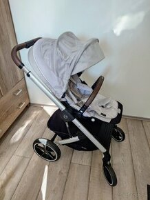 CYBEX Kočík športový Balios S Lux Silver Lava Grey Gold