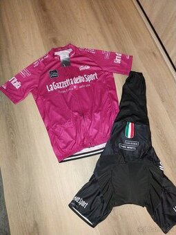 Cykloset dres + nohavice Giro Italia, veľ. L, NOVY