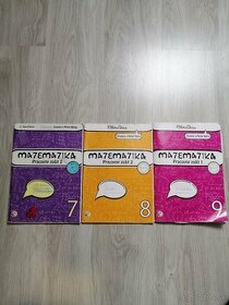 Pracovné zošity matematika 7,8,9