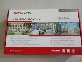 HD DVR Hikvision 7200 + kamery + zdroj