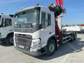 Volvo FM 460 (6x2), hákový nosič s hyd.rukou a drapákom - 1