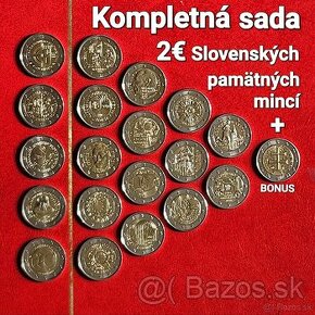 2€ SLOVENSKÉ pamätné mince