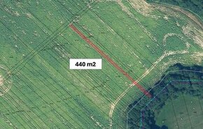 Trenčianske Jastrabie– 440 m2 ORNÁ PÔDA, podiel 1/1 – PREDAJ