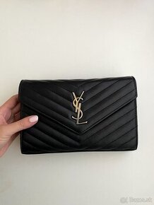 Kabelka kožená  "YSL" (Yves Saint Laurent)