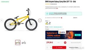 Predám BMX 20"