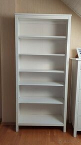 Kniznica Ikea HEMNES biela 90x197