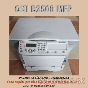 Predám laserovú tlačiareň OKI B2500 MFP