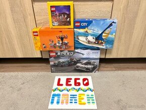 P: LEGO sety  - CITY, SPEED CHAMPIONS - nové, nerozbalené