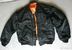 MFH US Flight Jacket, MA1, black