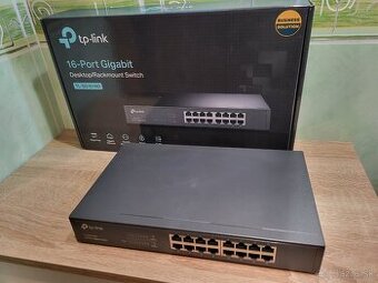 switch TP-Link TL-SG1016D, 16-port gigabit