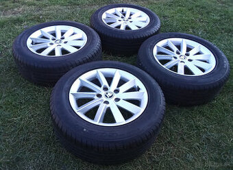 Letné kolesá originál ŠKODA 5x112 r16