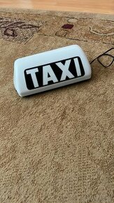 Taxi Transparent svetelný na vývod z taxametra