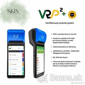 Pos pokladna VRP 2 + GPTom + tlaciaren