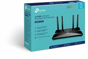 TP-Link Archer AX1800 WiFi 6 Router,zabaleny,zaruka