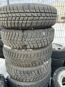 zimní pneu 155/70 R13 + disky 4x98/100 - 1