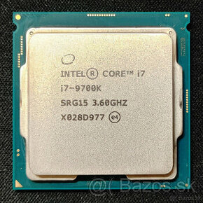 Predám Intel Core i7 9700K