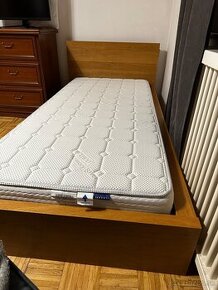 IKEA MALM postel 90x200 cm vratane matraca a rostov