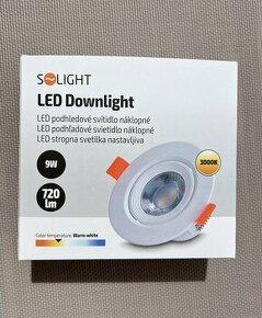 LED ziarovky SOLIGHT nove  9W , 3000K