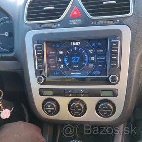 2 DIN univerzalene 7 pal. autoradio VW SKODA SEAT GPS WIFI