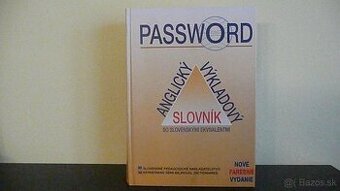 PASSWORD- Anglický výkladový slovník - 1