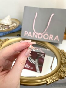 Dámsky originál Pandora pozlátený prsteň