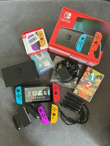 Nintendo Switch – Neon Red & Blue Joy-Con