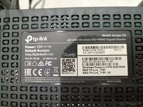 Predám router tp-link archer C6 v2