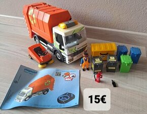 Playmobil smetiarske auto - 1