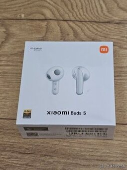 Xiaomi Buds 5 Ceramic White - NOVÉ