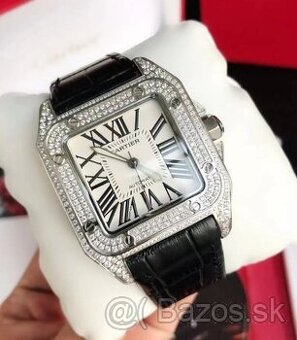 Pánske hodinky Cartier Santos Diamond Afterset