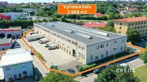 CREDA | prenájom výrobné/skladové priestory napojenie na R1, - 1