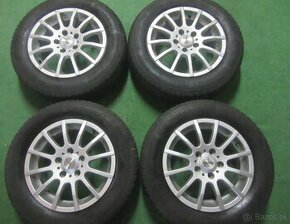 R15 Zimná sada ALUETT rozteč 5x112 195/65R15 CONTINENTAL