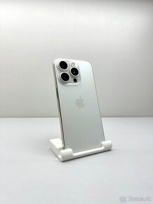 iPhone 15 PRO WHITE TITANIUM 99% ZDRAVIE TOP STAV ORIGINÁL