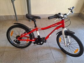 Predám detský bicykel 20kola Specialized cerveny