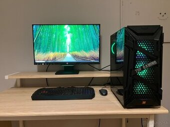 Predam Herný PC R5 3600, 16 GB DDR4, GTX 1080 Ti, SSD, HDD