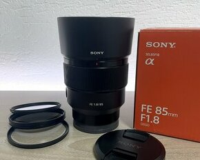 Sony 85mm F/1.8 + 4 filtre - 1