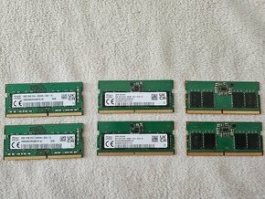 Pamäte ram do notebooku DDR4 a DDR5