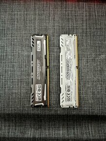 2x4GB DDR4 RAM Crucial Ballistix AMD Ryzen 3 1200