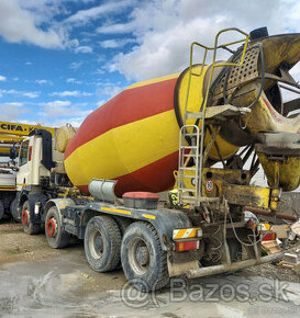 9m3 beton mix Kurta 8x4 DAF autodomíchávač - 1