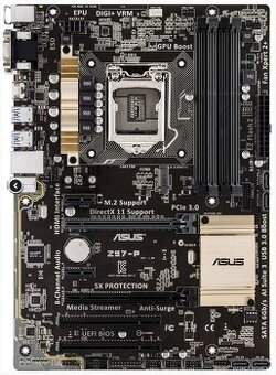 ASUS Z97-P pre socket 1150 s M2 slotom