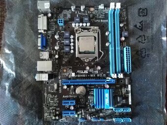 Doska ASUS P8H61-MX R2.0 s procesorom i3