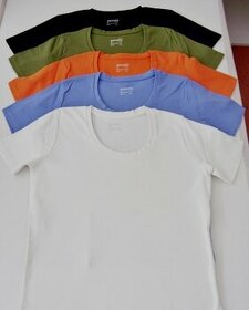 Set tričká farebné  NOVÉ - 1