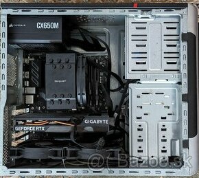 Herný PC RTX 3060 12GB Ryzen 5 3600