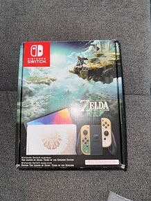 Nintendo Switch Oled Legend of Zelda Tears of the Kingdom - 1