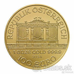 Zlatá minca (mince) r. 2024, Wiener Philharmoniker 1 oz