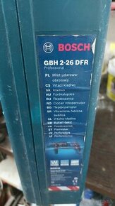 Predám príklepová vŕtačku Bosch Profesional - 1