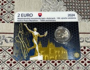 Coin card 2 Eur -MMM 2024 SLOVENSKO