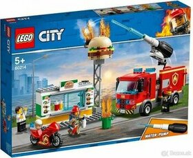 LEGO City 60214 Zásah hasičov v burgrárni